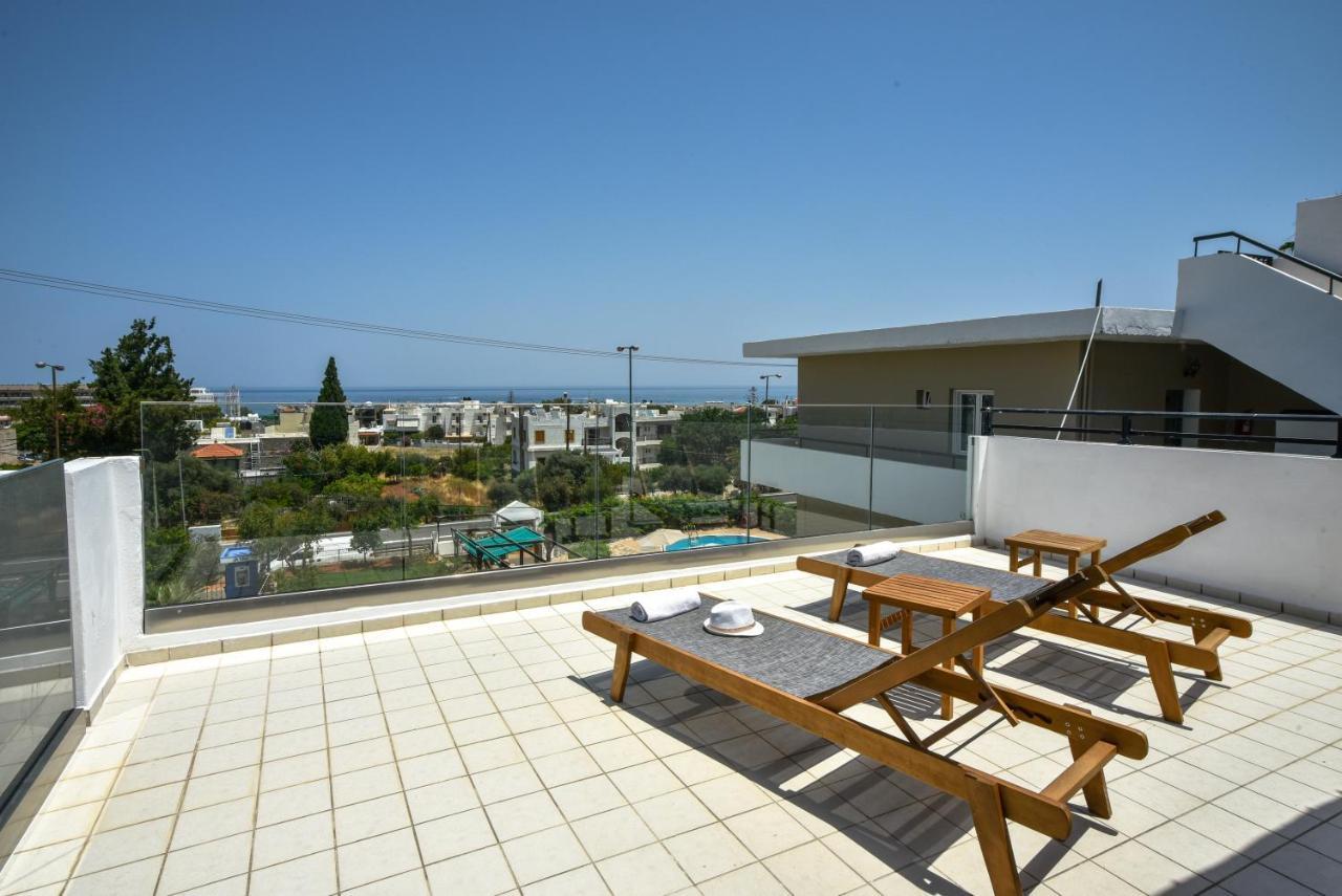 Iraklis Apartments Stalida Exteriör bild